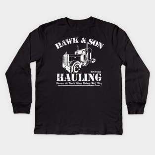 Hawk & Son Hauling Kids Long Sleeve T-Shirt